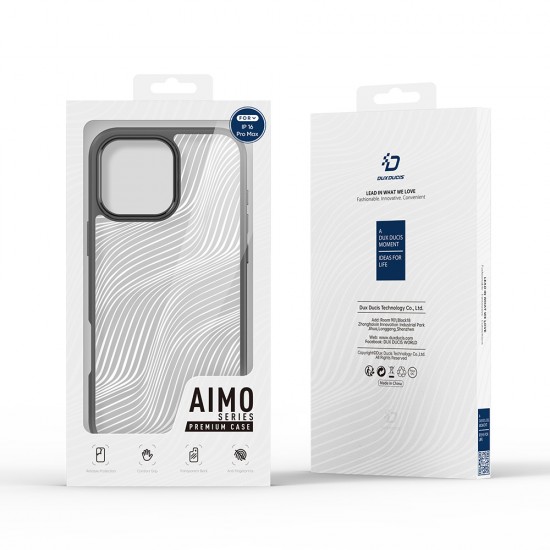 Dux Ducis - Aimo Series - iPhone 16 Pro Max - Black