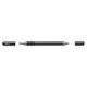 Baseus - Stylus Pen Golden Cudgel (ACPCL-01) - Capacitive, with Precision Disc and Gel Pen, for iOS, Android - Black