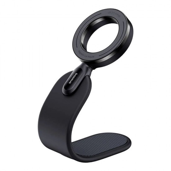 Baseus - Car Holder C02 (C40165500111-00) - Magnetic Grip, Bendable Design, for Dashboard - Black