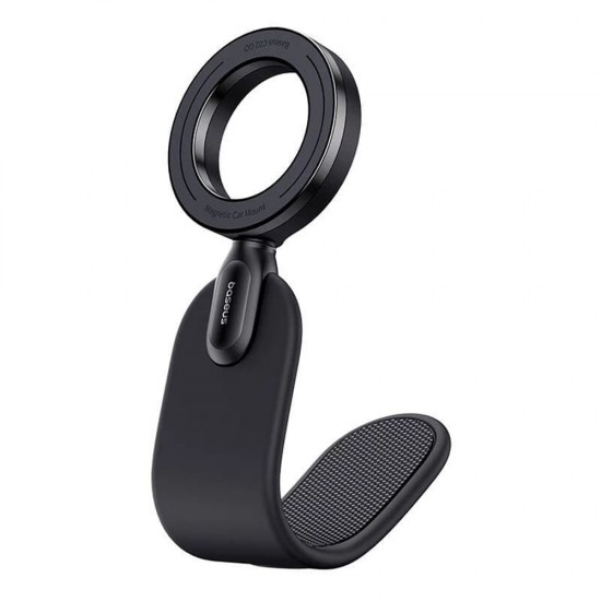 Baseus - Car Holder C02 (C40165500111-00) - Magnetic Grip, Bendable Design, for Dashboard - Black