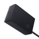 Baseus - Charging Station (P10163901113-00) - GaN, 3x USB-C, USB, DC, 240W, 1m - Black