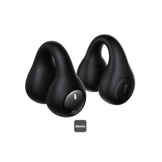 Baseus - Wireless Earbuds AirGo AS01 (A00069101223-00) - for Sports, Bluetooth 5.3, Noise Reduction, 2-Mic ENC - White