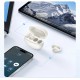 Baseus - Wireless Earbuds AirGo AS01 (A00069101223-00) - for Sports, Bluetooth 5.3, Noise Reduction, 2-Mic ENC - White