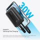 Anker - Power Bank (A1681G11) - 2x USB-C, Lightning, USB, 30W, 20000mAh - Black