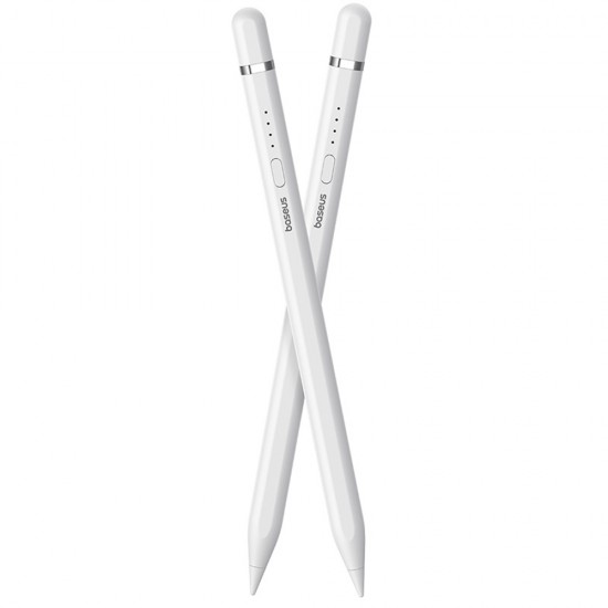 Baseus - Stylus Pen Smooth Writing Series (P80015806211-01) - Active Version, Type-C, for iPad - Moon White