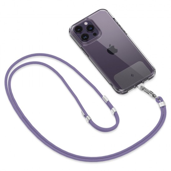 Spigen - Universal Holder Link Strap - Crossbody Lanyard for Phone Cases, 220 - 790mm -  Deep Purple