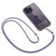 Spigen - Universal Holder Link Strap - Crossbody Lanyard for Phone Cases, 220 - 790mm -  Deep Purple