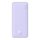 Baseus - Power Bank Airpow (P10022801513-00) - USB, Type-C, Micro-USB, 20W, 10000mAh, with Cable Type-C - Nebula Purple