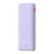 Baseus - Power Bank Airpow (P10022801513-00) - USB, Type-C, Micro-USB, 20W, 10000mAh, with Cable Type-C - Nebula Purple