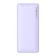 Baseus - Power Bank Airpow (P10022801513-00) - USB, Type-C, Micro-USB, 20W, 10000mAh, with Cable Type-C - Nebula Purple