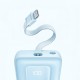 Anker - Power Bank Zolo (A1689031) - Type-C, USB, 20000mAh, 30W, with Type-C Cable - Light Blue