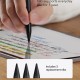 ESR - Stylus Pen (6C00107) - for iPad, Magnetic Attachment, Bluetooth, Type-C, Palm Rejection, Tilt Sensitivity - Black