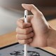 ESR - Stylus Pen (6C00107) - for iPad, Magnetic Attachment, Bluetooth, Type-C, Palm Rejection, Tilt Sensitivity - White