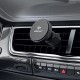 Acefast - Car Holder with Wireless Charging (D33) - for iPhone, Magnetic Grip, for Air Vent, Qi2, LED Light, 15W - Black