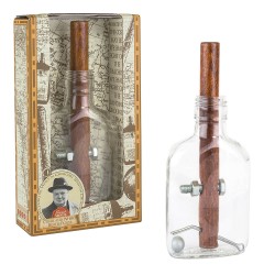 Churchill`s cigar and whisky bottle