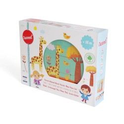 Forest Animal Wooden Puzzle, Nine Piece Set