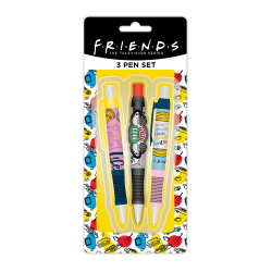 Friends 3 Pen Set - Icons