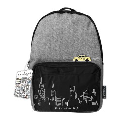 Friends Denim Backpack Taxi