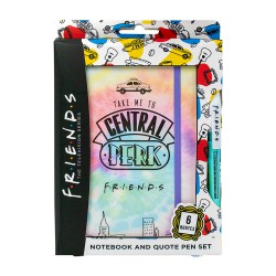 Friends Notebook & Pen Set - Tie Dye