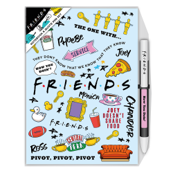 Friends Notebook and Quote Pen Set - Blue Icon