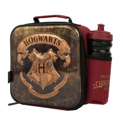 Harry Potter 3D Embossed Lunch Bag with Bottle