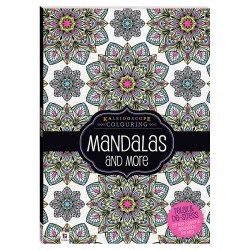 Kaleidoscope Colouring Book 72pp: Mandalas and More