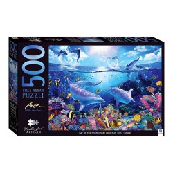 Mindbogglers Artisan Jigsaw: C Lassen Day of the Dolphins