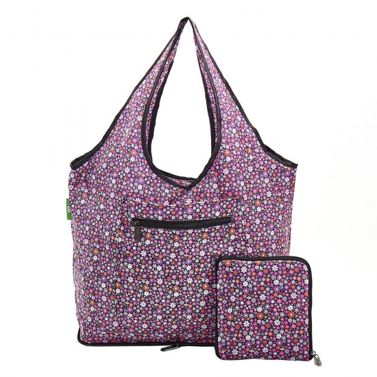 Purple Ditsy Weekend Bag