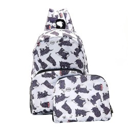 White Scatty Scotty Backpack