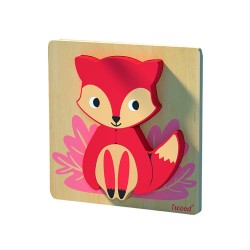 Wooden Jigsaw Puzzle-Fox