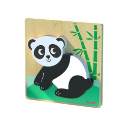 Wooden Jigsaw Puzzle-Panda