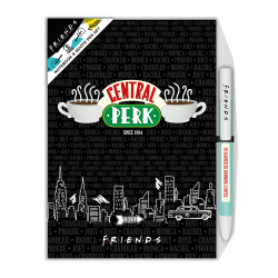 Friends Notebook and Quote Pen Set - Central Perk