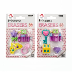 Fancy Eraser Set: Princess