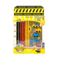 Construction Truck Stationery Gift Set
