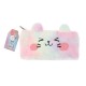 Cute Cat Plush Pencil Case