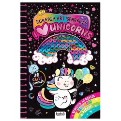 Scratch Art Sparkles: I Love Unicorns