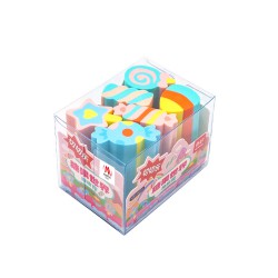 Fancy Eraser Set: Candy