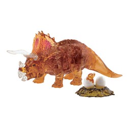 Δεινόσαυρος Τρικεράτοπας και Αυγά (Triceratops Brown  and Eggs)
