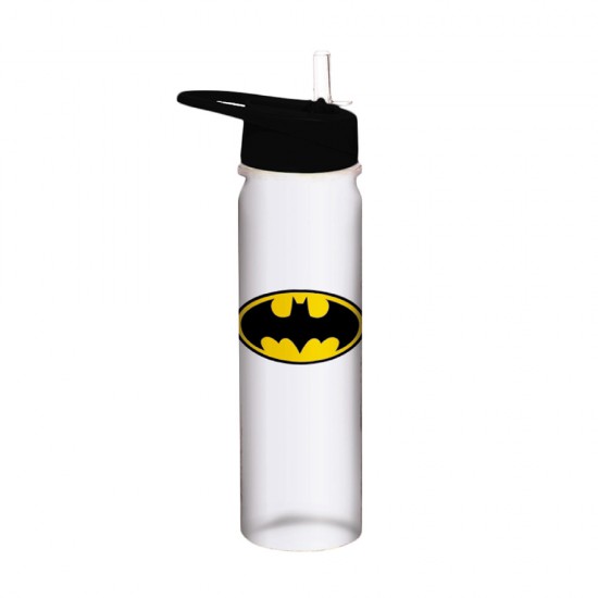 Batman Symbol Black Tritan Bottle