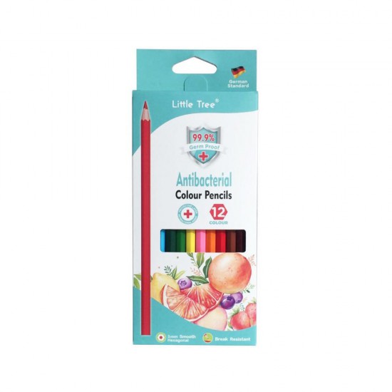 Antibacterial 12 Colour Pencil Set