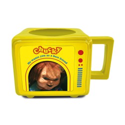 Chucky Retro Tv Heat Change Tmug