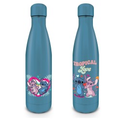 Lilo & Stitch (You 're my fave) Metal Double Wallet Drinks Bottle