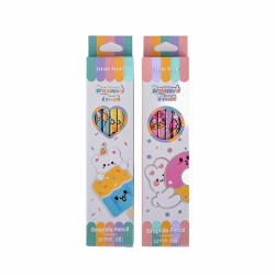 Dessert Time Boxed Set of 12 Pencil HB with Eraser