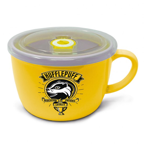 Harry Potter (Patch Hufflepuff) Cappuccino & Snack Mega Mug