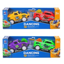 Friction Dancing Turbo Street Blaster Set of 2  (2 Mix Colors)