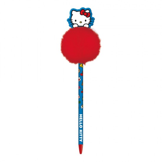 Hello Kitty (Playfully Peeking) Pom Pom Pen