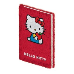 Hello Kitty A5 Plush Notebook Casebound