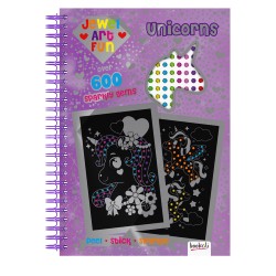 Jewel Art Fun Book: Unicorns