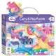 Junior Jigsaw Carry & Play: Rainbow Unicorns