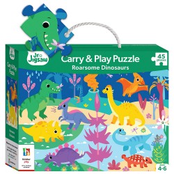 Junior Jigsaw Carry & Play: Roarsome Dinosaurs